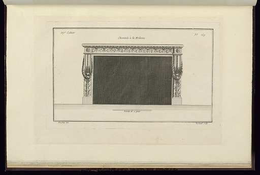 Cheminée à la Moderne