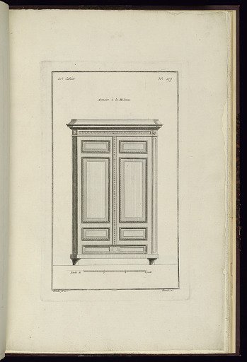 Armoire à la Moderne