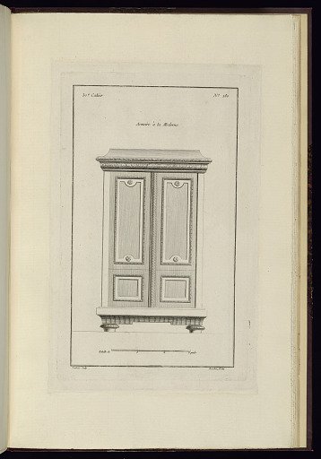 Armoire à la Moderne