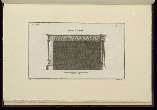 Cheminée à la Moderne