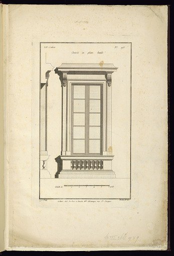 Croisée en plate bande