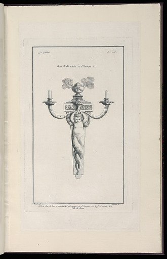 Bras de Cheminée à l'Antique