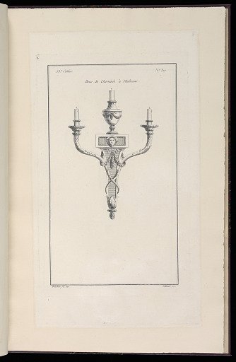 Bras de Cheminée à l'Italienne