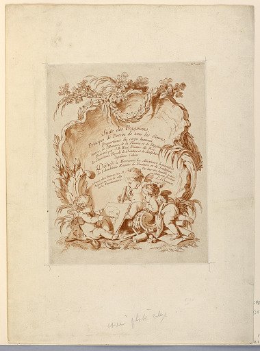 Title of the Seventh Set of "Suite des Fragmens"