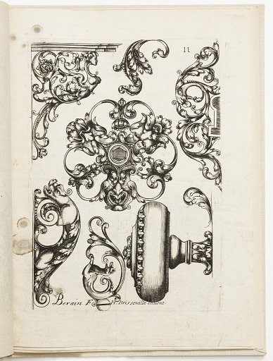 Ornament Designs for Metal Objects