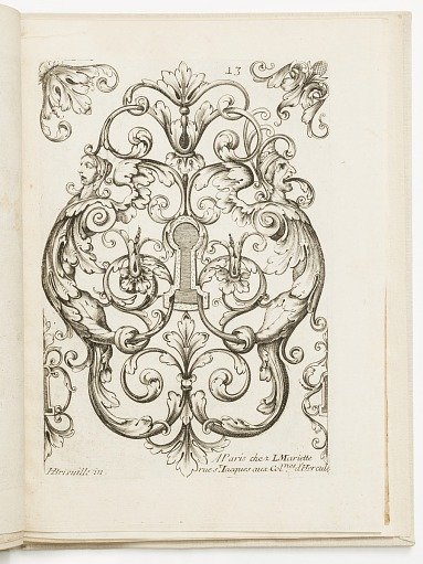 Ornament Design for an Escutcheon