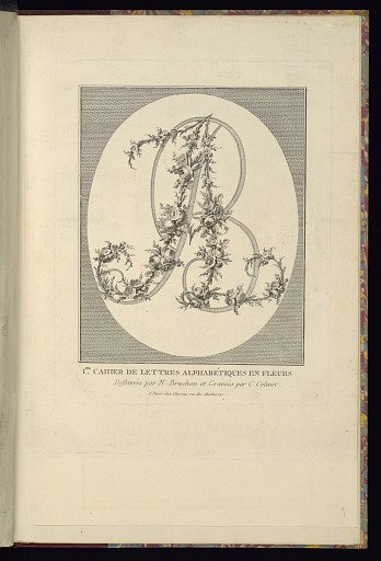 Title Page and Design for the Letters A and B
