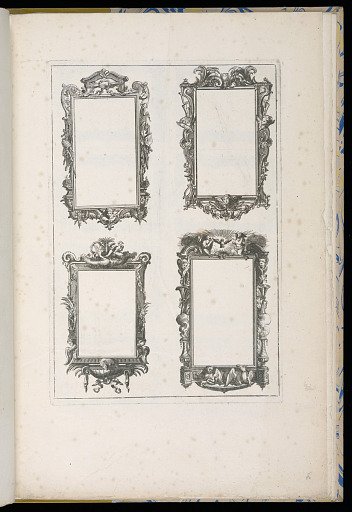 Four Ornamental Frame Designs