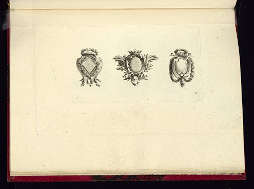 Three Designs for Shields or Cartouches