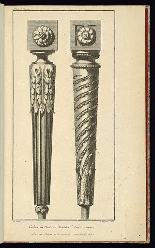 Two Furniture Leg Designs