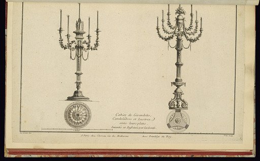 Two Candelabra Designs