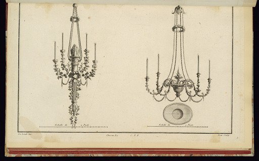 Two Chandelier Designs