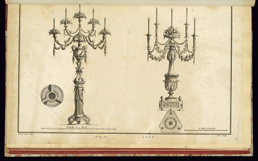 Two Candelabra Designs