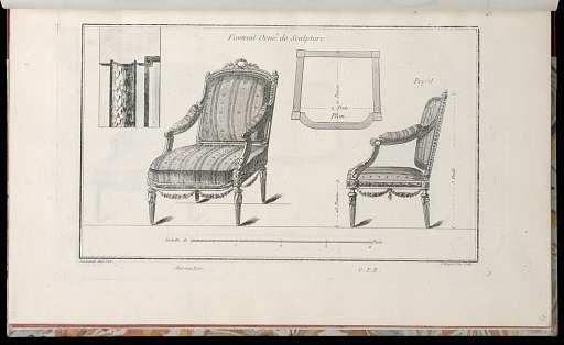Fauteuil Orné de Sculpture