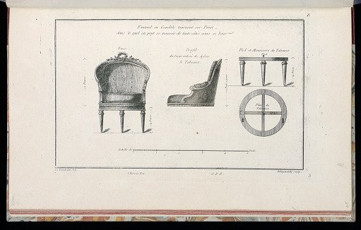 Fauteuil en Gondole tournant sur Pivot