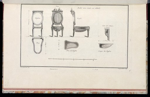 Bidet avec touts ses détails