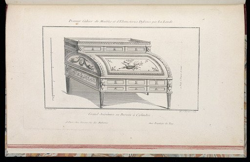 Grand Secrétaire, ou Bureau à Cylindre
