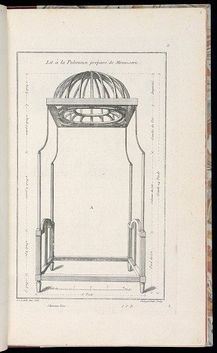Lit à la Polonoise préparé de Menuiserie