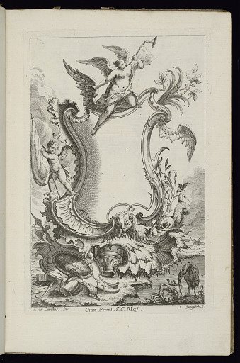 Cartouche with Triumph