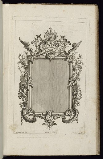 Frame with Armorial Trophies