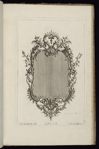Frame with Rocaille Cartouche