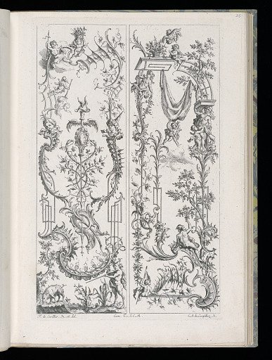 Designs for Two Vertical Panels