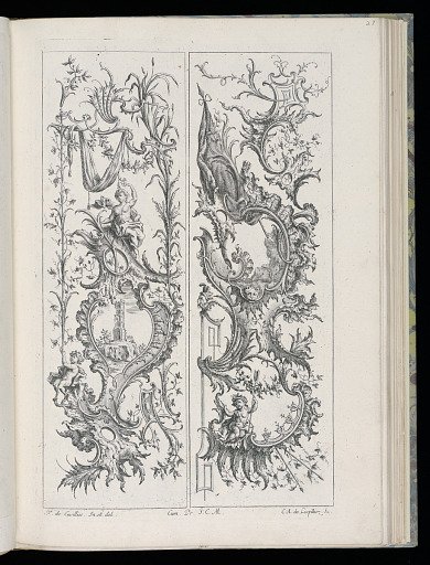 Designs for Two Vertical Panels