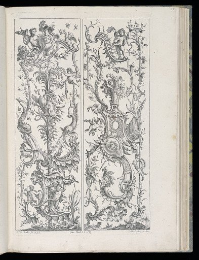 Designs for Two Vertical Panels