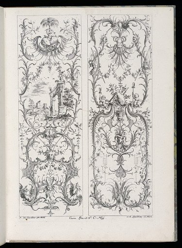 Designs for Two Vertical Panels