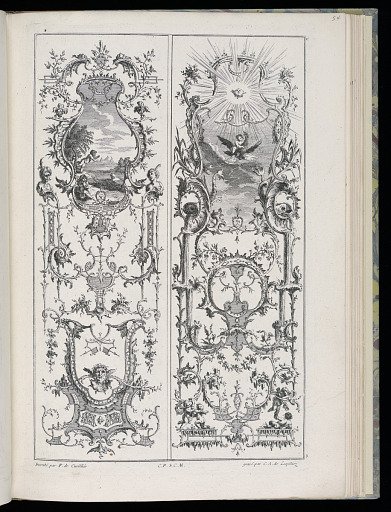 Designs for Two Vertical Panels