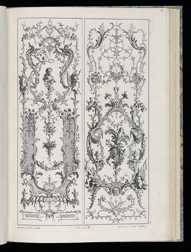 Designs for Two Vertical Panels
