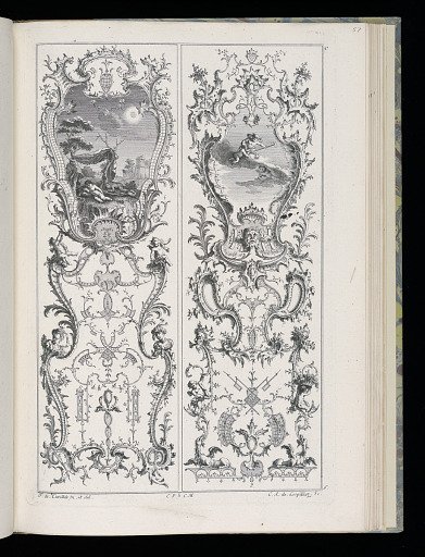 Designs for Two Vertical Panels