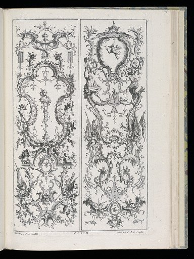 Designs for Two Vertical Panels