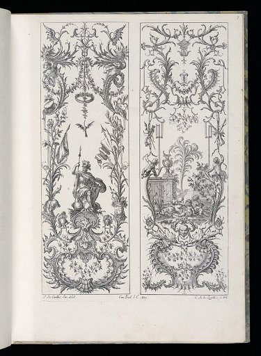 Designs for Two Vertical Panels