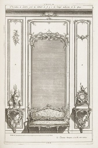 Decoration de Lambris pour un Cabinet (Decoration for Panelling for an Office)