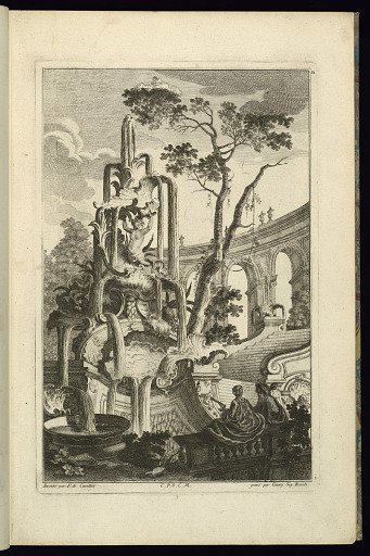 Design for Fountain with a Couple