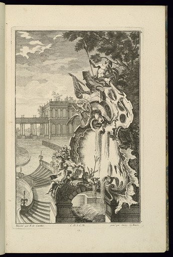 Design for Fountain with an Anchor