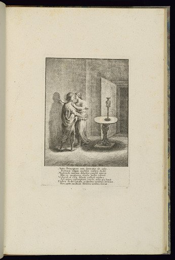 Dibutades Tracing Her Lover's Shadow
