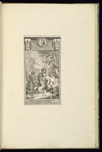 Putti Playing with Instruments of Battle