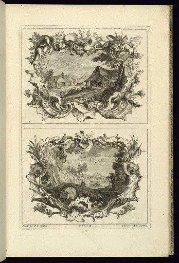 Design for Two Cartouches