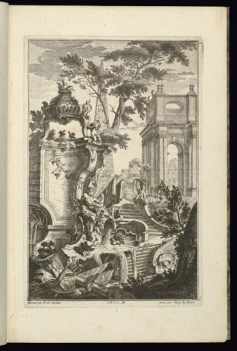 Design for Fountain with a River God