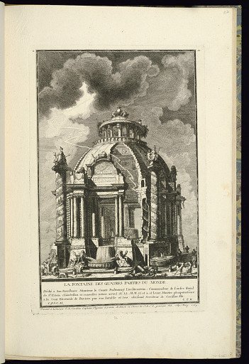 LA FONTAINE DES QUATRES PARTIES DU MONDE