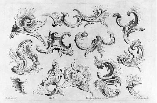 Designs for Rocaille Motifs