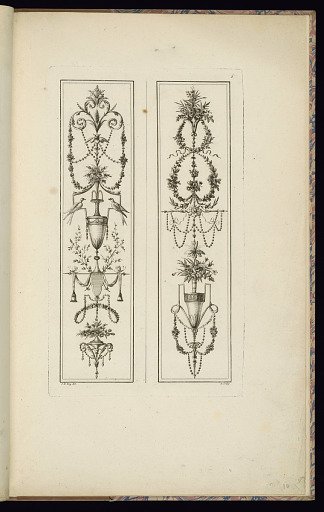 Two Arabesque Panel Designs