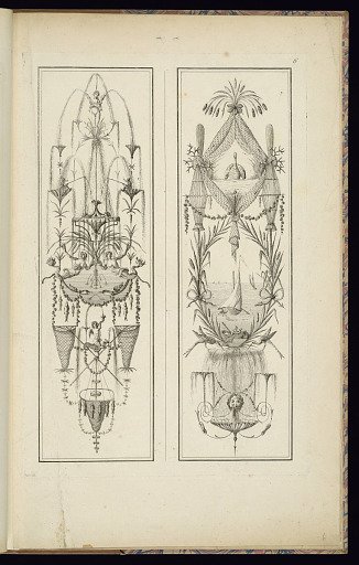 Two Arabesque Panel Designs