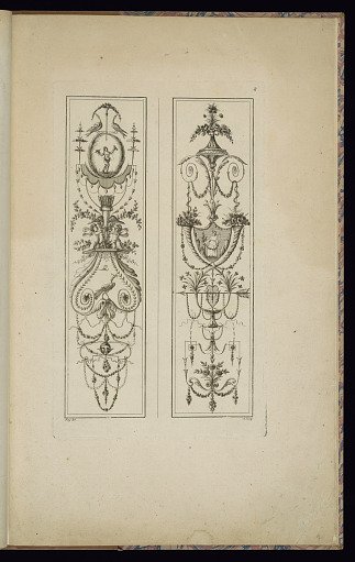 Two Arabesque Panel Designs
