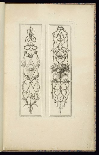 Two Arabesque Panel Designs