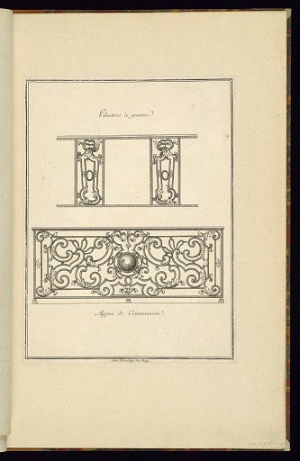 Pilastres à guaine / Appui de Communion