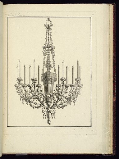 Chandelier Design (Title Page Before Lettering)