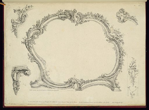 Frame, Cartouche, Bracket, and Paneling Designs